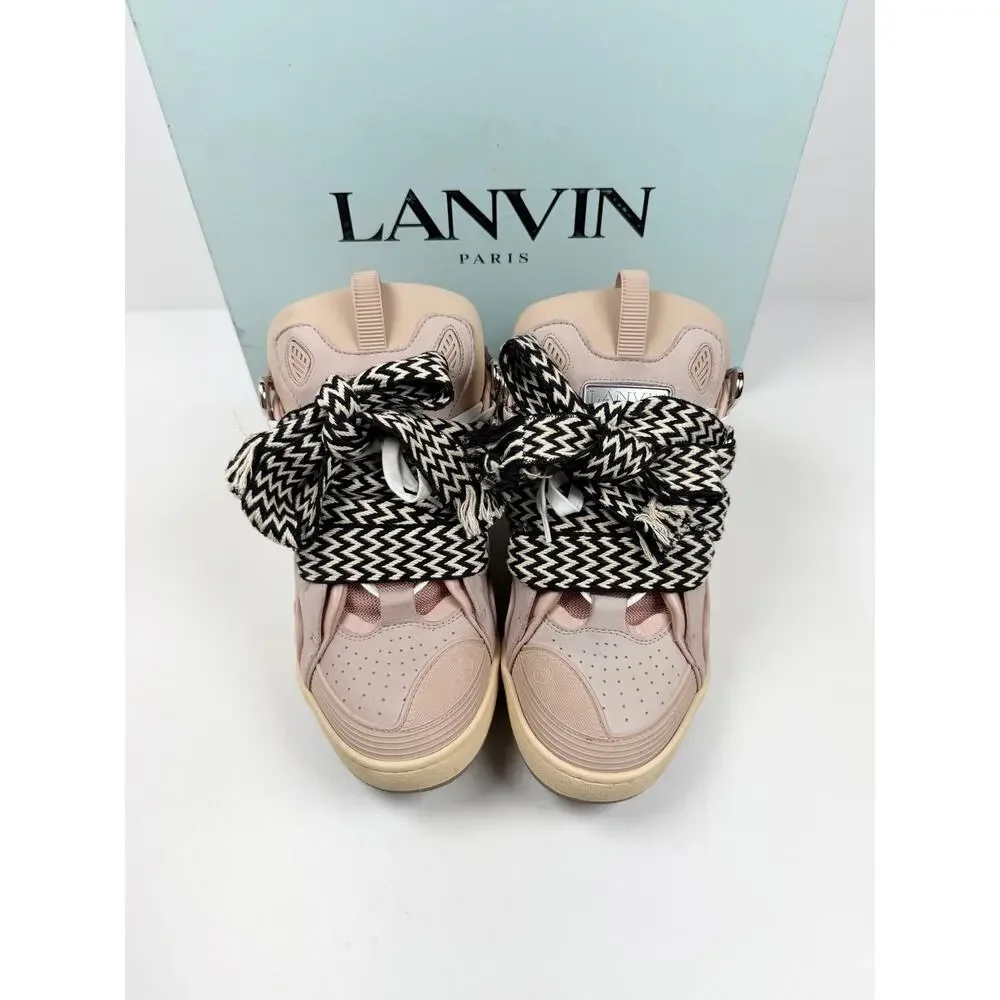 Size 45EU/12US - Lanvin Curb Pink Sneakers